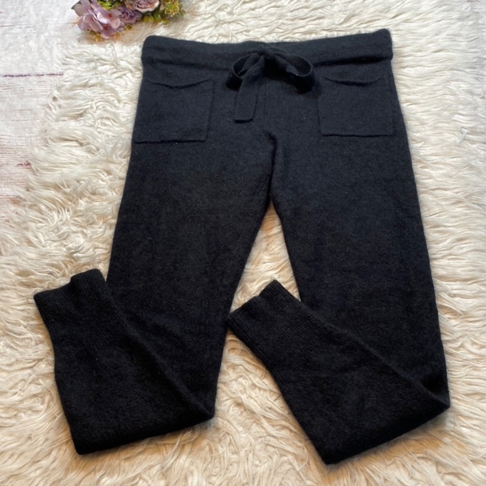 NAADAM Black Cashmere Legging Sweatpants sz S